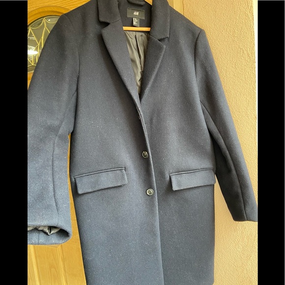 HM pea coat size 38R worn once - Picture 1 of 2